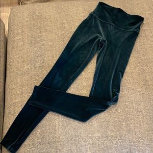 Spanx Velvet Leggings